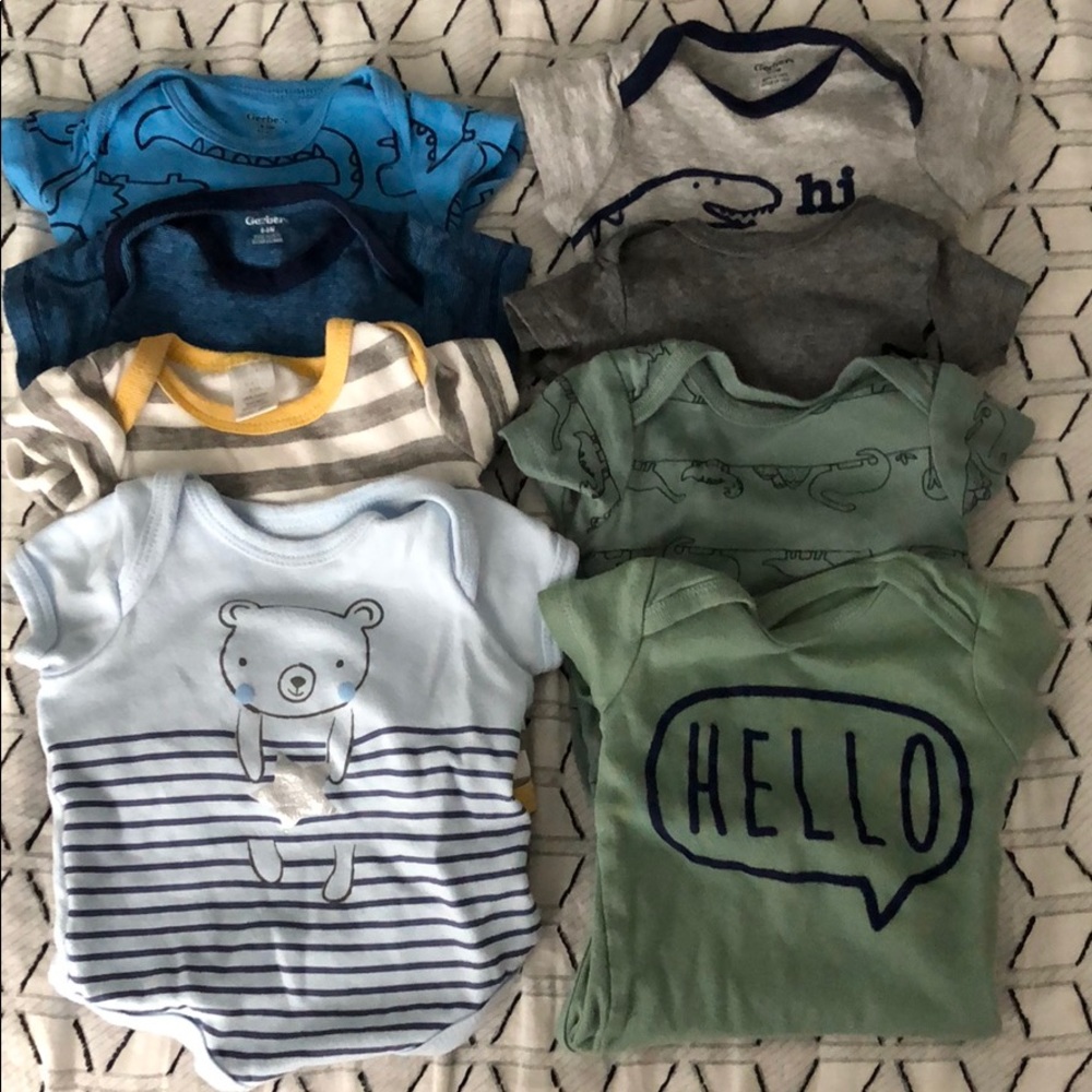 0-3 month baby boy clothes